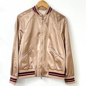 Valentino Rockstud Bomber Jacket